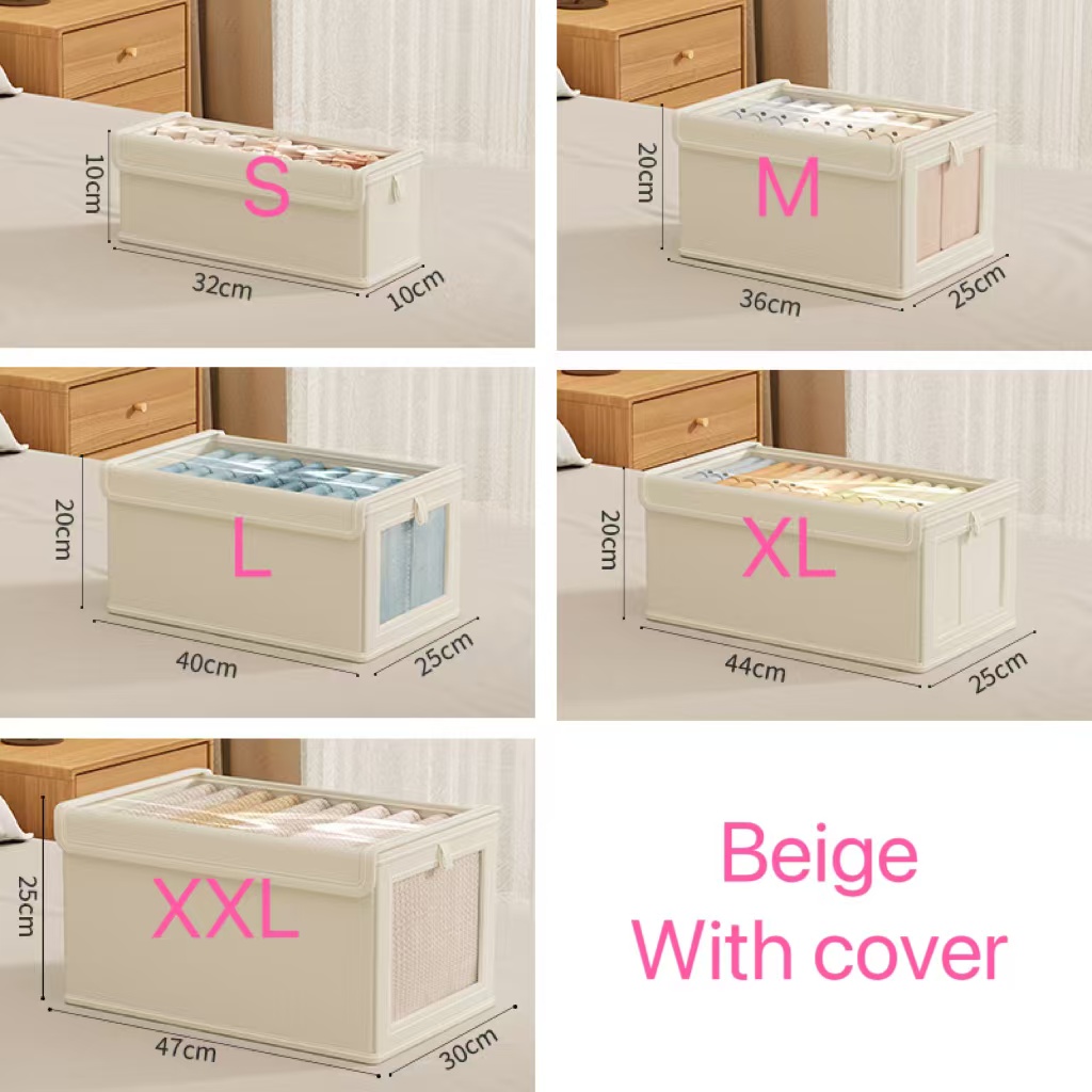 Sneaker Case - 1PC Foldable Clothes Storage Box with