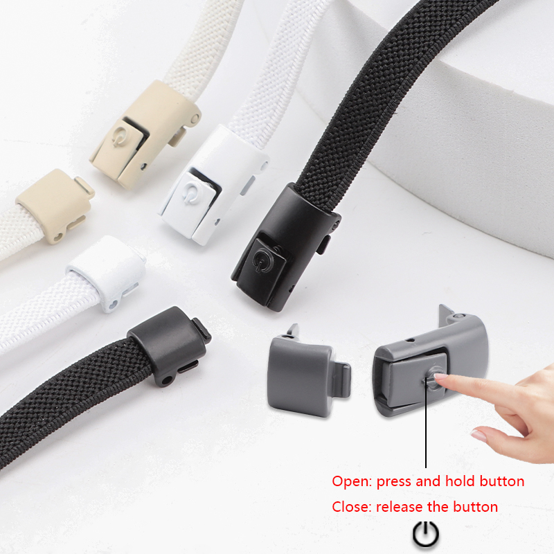 1Pair/2Pair NEW Elastic Laces  - đánh giá và giá Sneaker Care Accessories