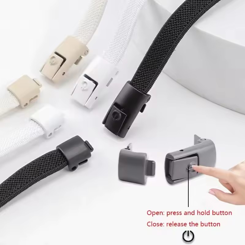New Press Lock Shoelaces Witho - đánh giá và giá Sneaker Care Accessories