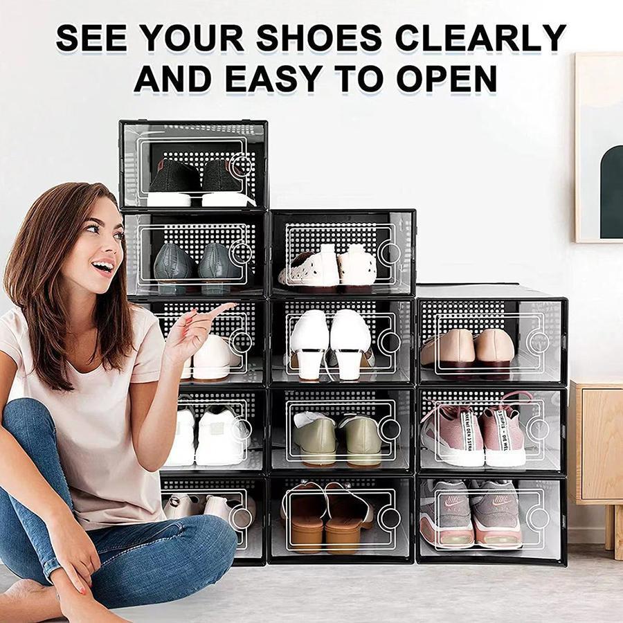 12/24/36 Pcs Extra Large Clear - đánh giá và giá Sneaker Case