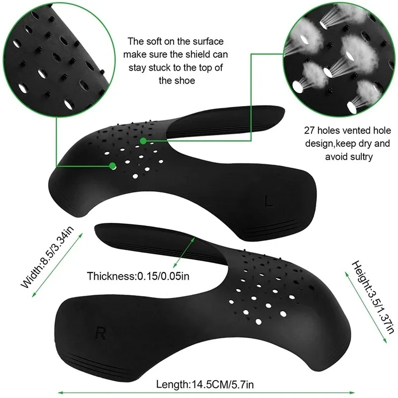 4/8Pcs Shoes Crease Protector  - đánh giá và giá Sneaker Case